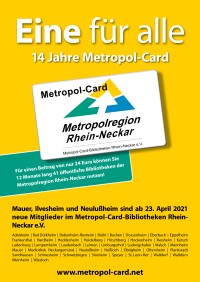 Metropol-Card Plakat
