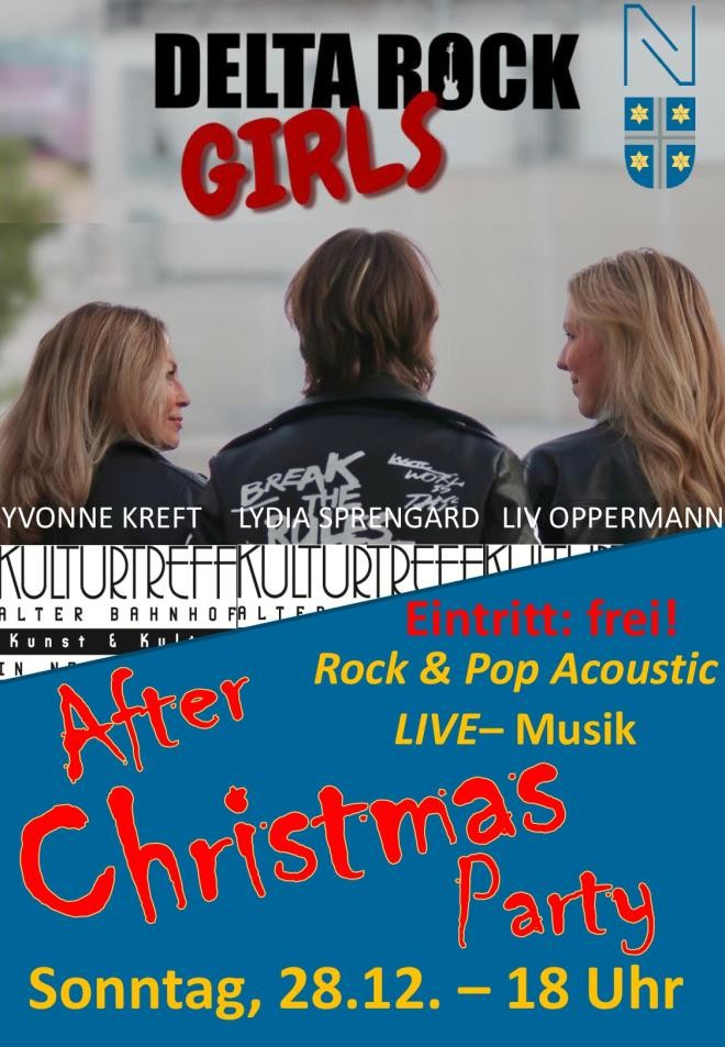 Plakat Delta Rock Girls - After Christmas Party 28.12.2025 Plakat Delta Rock Girls - After Christmas Party 28.12.2025