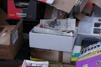 Symbolbild Papiersammlung